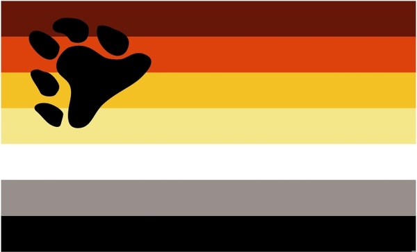 the international bear brotherhood flag