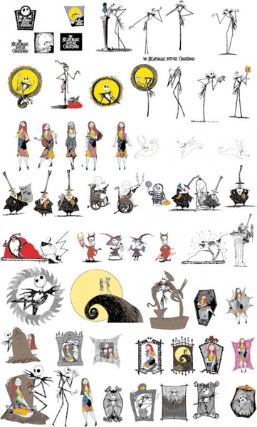 The nightmare before christmas the nightmare before christmas clip art ...