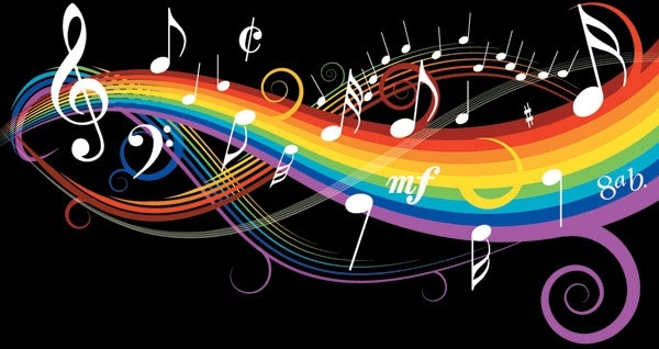 Music Wallpaper on Theme Music Notes Vector 1 Vector Misc   Free Vector For Free Download
