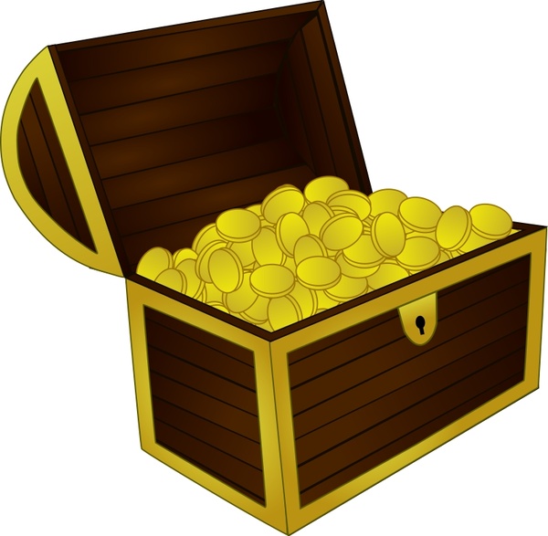 Free  Vector on Treasure Chest Vector Clip Art   Free Vector For Free Download