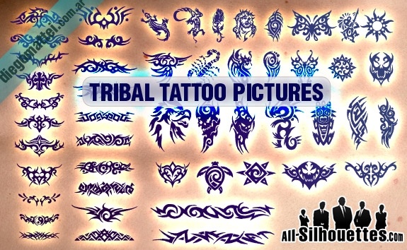 Free Tattoos on Fotos De Tatuajes Tribales Siluetas Vectoriales   Vectores Gratis Para