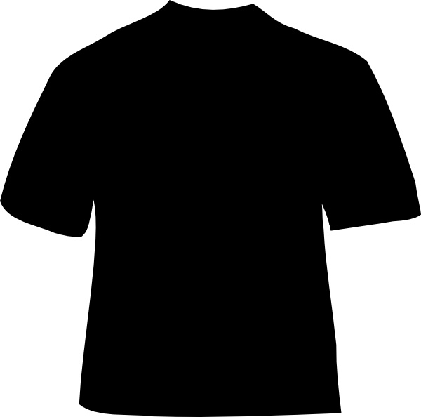 clip art black t shirt - photo #16