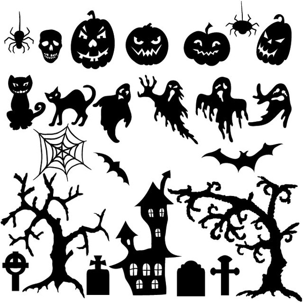 free halloween silhouette clipart - photo #29
