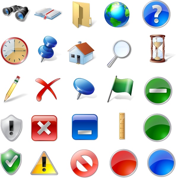 3D Icon Pack For Windows Xp
