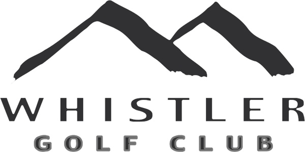 Golf Vector on Whistler Golf Club Vector Logo   Free Vector For Free Download