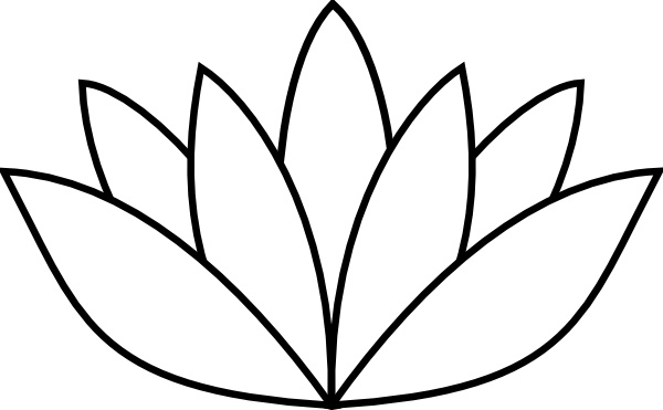 clip art free lotus flower - photo #18
