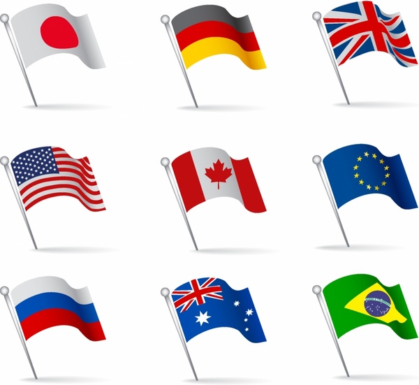 World flags vector free free vector download (3,973 Free