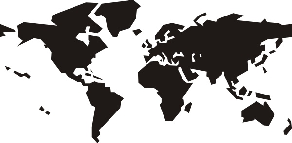 office clipart world map - photo #39