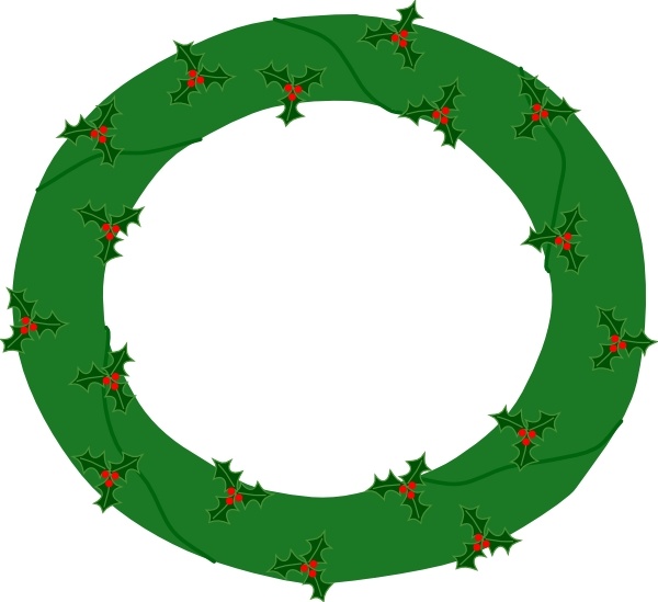 Wreath Clip Art. Free vector Vector clip art