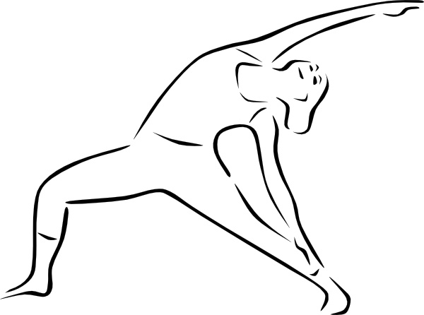 clipart yoga poses stylized - photo #8