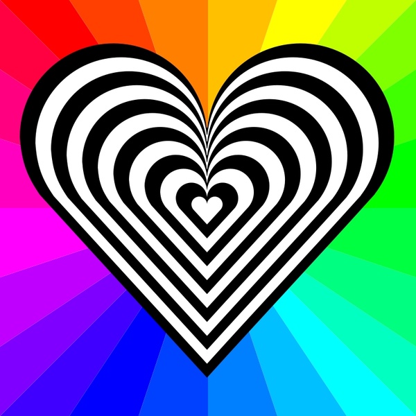 clip art zebra heart - photo #6