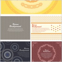 01 gorgeous shading pattern vector