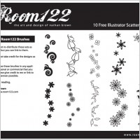 
								10 Illustrator Scatter Brushes							