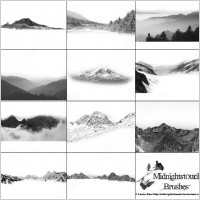 11 mountain ranges brush