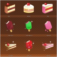 128x128 Icons Set 4 icons pack