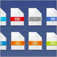 12 Free PSD File Icons