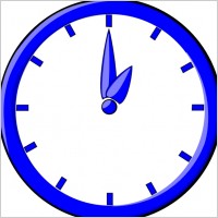 12 O Clock clip art
