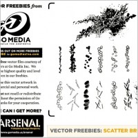 14 Free Scatter Brushes