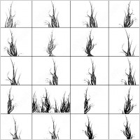 18 swirl tree brush