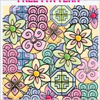 1 lovely pattern vector