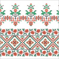 1 pixel pattern vector