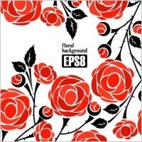 1 roses vector