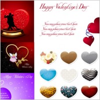 2010 valentine day vector