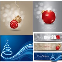 2011 christmas vector