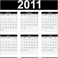 Free Calendars 2011 on Table Calendar 2011 Free Vector For Free Download  About 2 Files