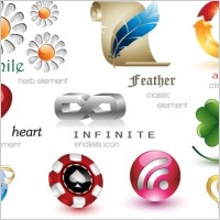 24 Beautiful and Free 3D Vector Icons
