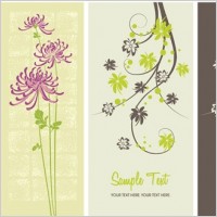 2 fashion pattern vector
