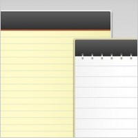 2 Free PSD Notepad Templates