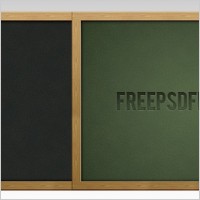 3 Free Blackboard PSD Models