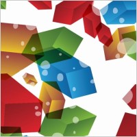 3D Abstract Background Vector Illustration