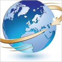 Logo Design Globe on Earth Globe Vector Ai  Adobe Photoshop Illustrator Globe Ai Design