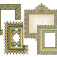4 beautiful classical pattern lace 3