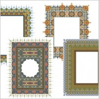 4 beautiful classical pattern lace 4