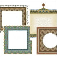 4 beautiful classical pattern lace 5