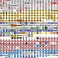 500+ Free Vector Traffic Signs