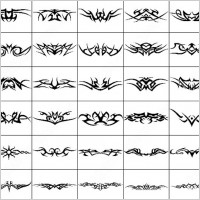 50 tribal brush