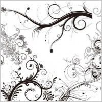 5 Floral Ornaments Vector Pack