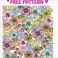 5 lovely pattern vector