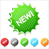 5color tag vector