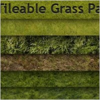 6 Free Tileable Grass Patterns