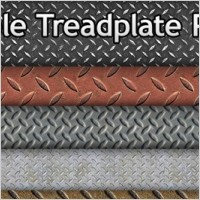 6 Free Tileable Treadplate Patterns