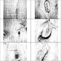 6 high resolution wood texture photoshop brush