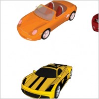 6 Vector automobiles