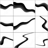 9 curves brush