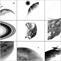 9 large planet brush