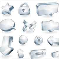 a clean glass icon vector texture